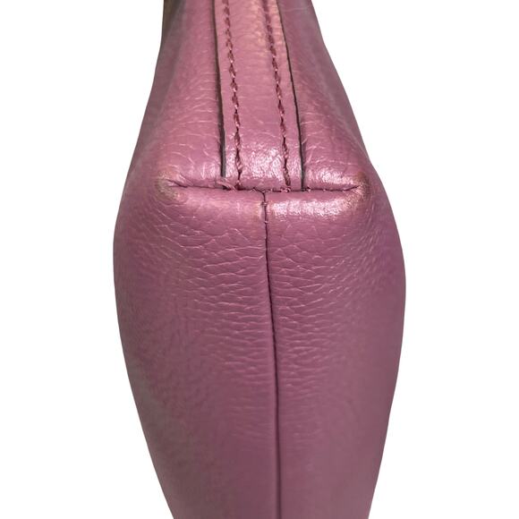 Kate Spade Pebbled Leather Crossbody Bag in Mauve Pink with Gold Hardware - Picture 15 of 16